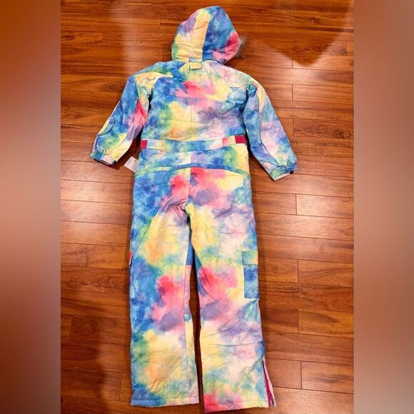 SNBOCON Kids Waterproof Colorful One Piece Coveralls Snowsuit, NWT - Picture 3 of 8